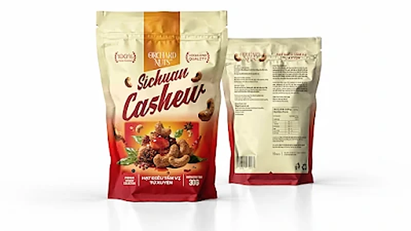 Hạt điều tẩm vị Tứ Xuyên Orchard Nuts túi 30g